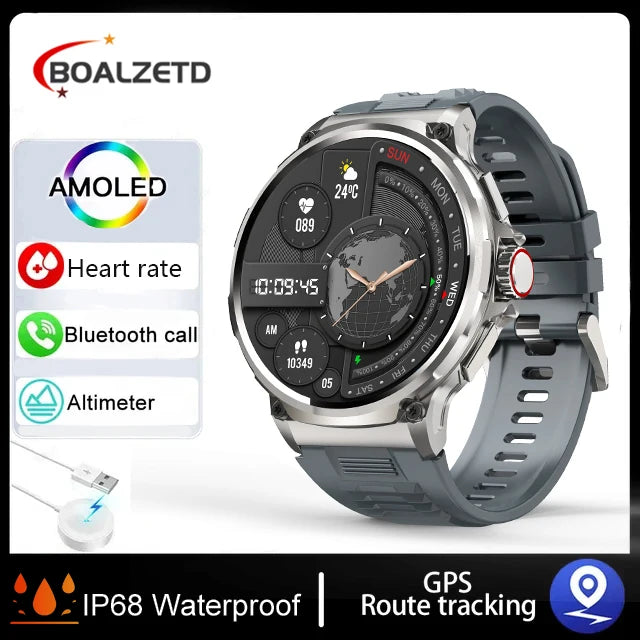 1.85-inch Ultra HD Smart Watch + GPS Tracking