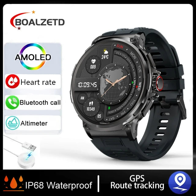 1.85-inch Ultra HD Smart Watch + GPS Tracking