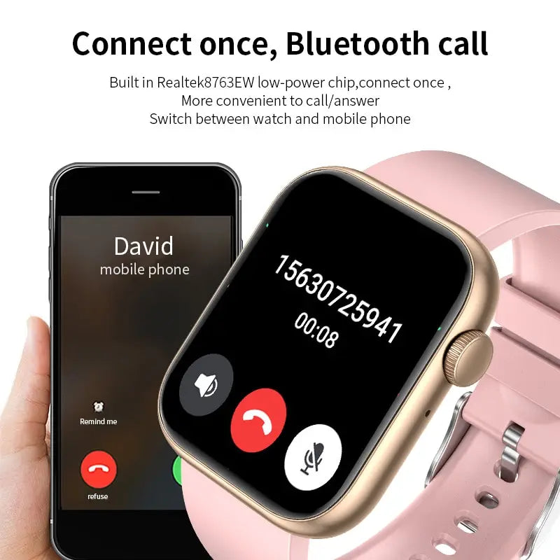 Touch Screen Bluetooth Call Smart Watch