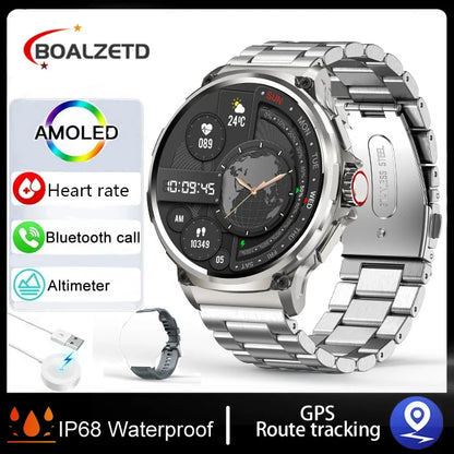 1.85-inch Ultra HD Smart Watch + GPS Tracking