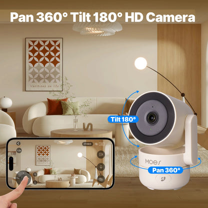 WiFi Indoor Tilt Smart Security Camera 4MP HD