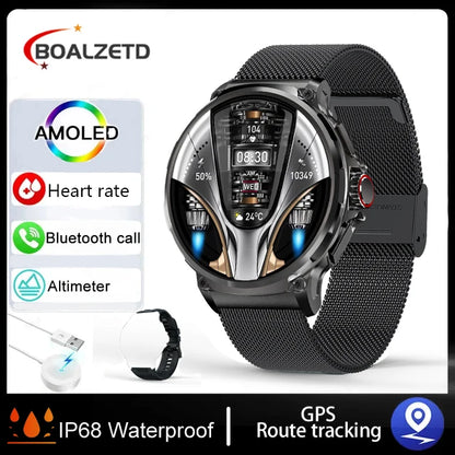 1.85-inch Ultra HD Smart Watch + GPS Tracking