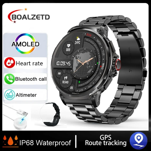 1.85-inch Ultra HD Smart Watch + GPS Tracking