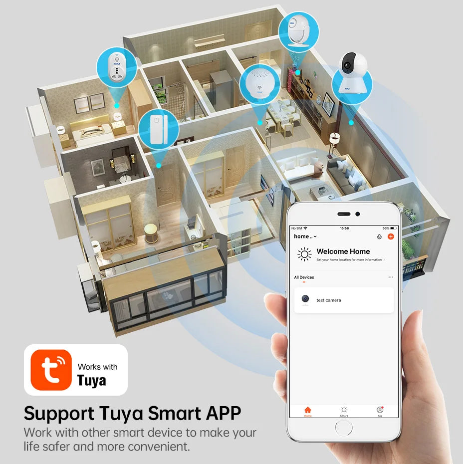 5MP Tuya Smart Mini WiFi IP Camera