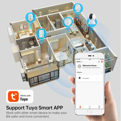 5MP Tuya Smart Mini WiFi IP Camera